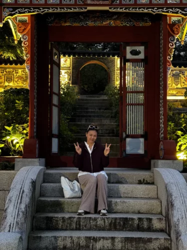 Photo de Juliette en Corée