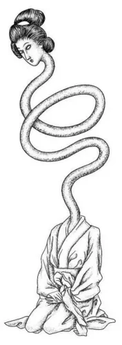 Dessin de rokurokubi