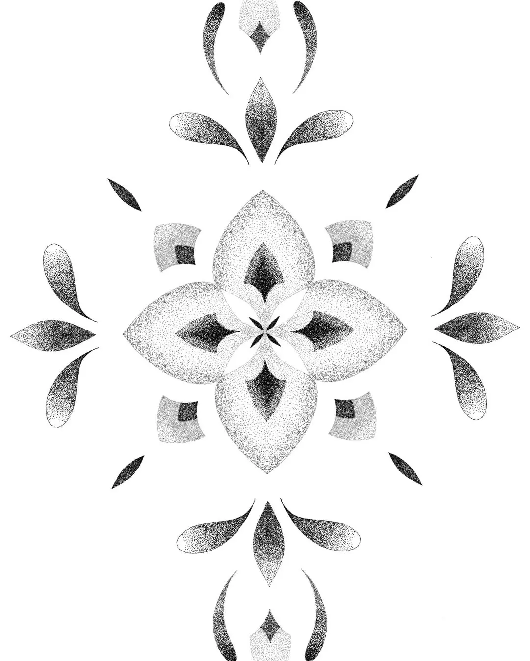 Motif coréen pour tatouage