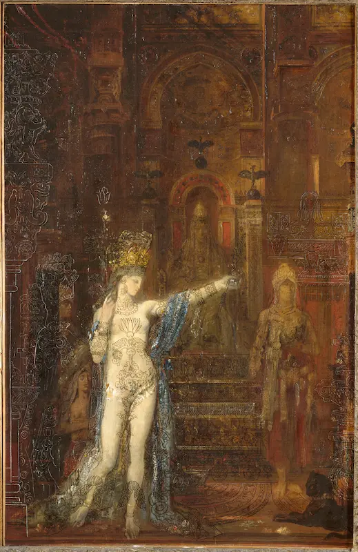 Salomé dansant de Gustave Moreau